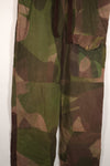 Real British Army SAS Trousers WINDPROOF Camouflage Pants Size No.4 Used