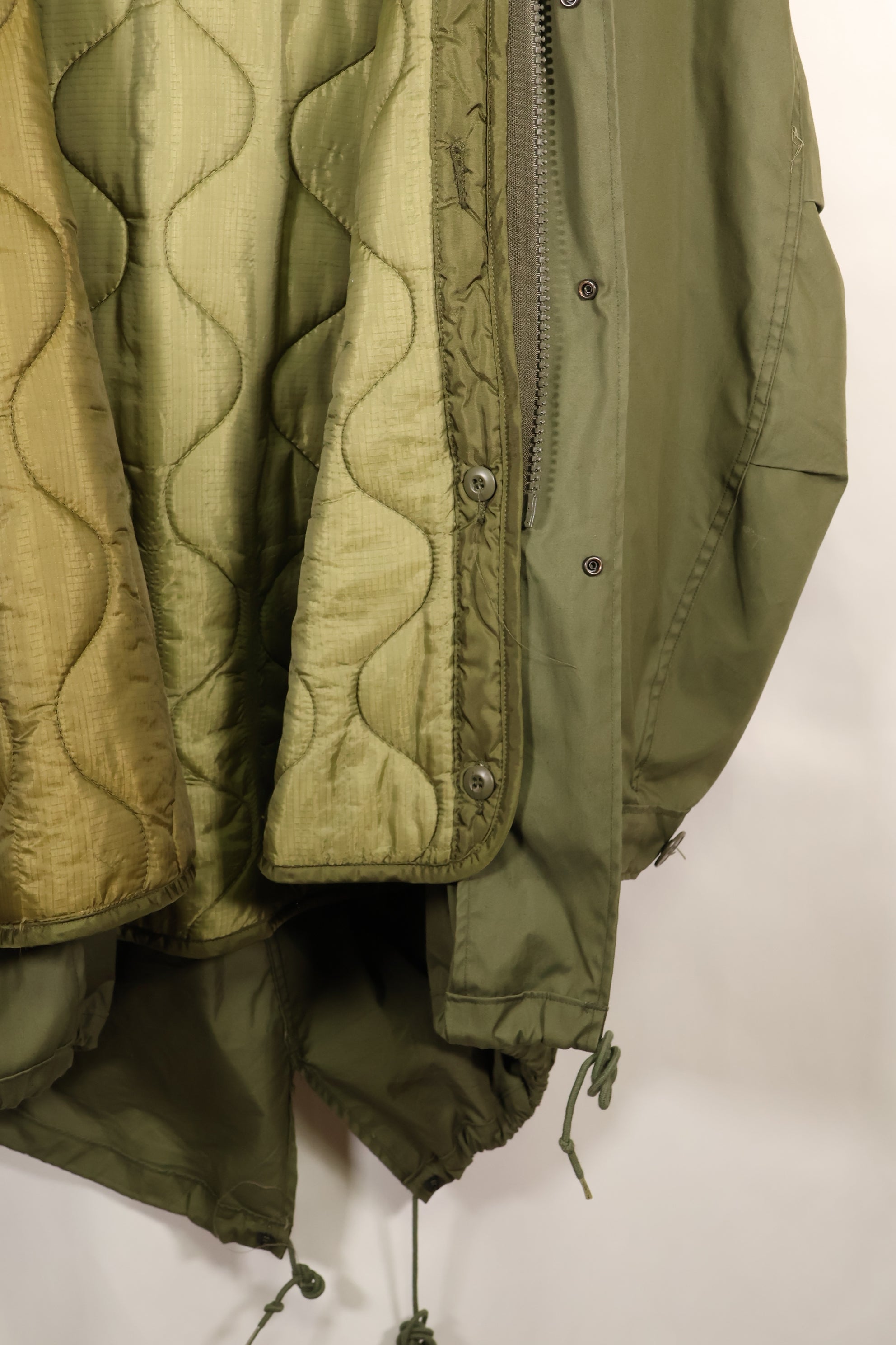 Multiple age lot SMALL M65 field parka fishtail parka, used in good condition, C