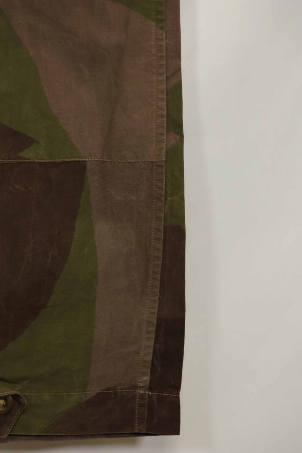 Real British Army SAS Trousers WINDPROOF Camouflage Pants Size Tag 2 Used