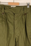 1967 Contract, Size 14, Australian Army, OD Utility Pants, Virtually Unused　