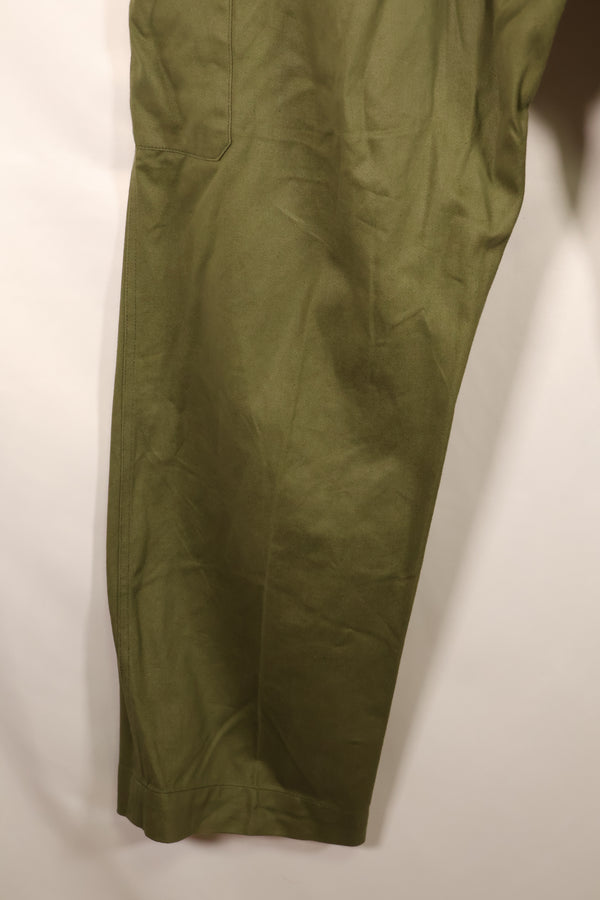 1967 Contract, Size 14, Australian Army, OD Utility Pants, Virtually Unused　