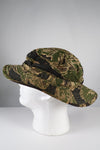 Real Okinawa Tiger Pattern Tiger Stripe Boonie Hat, large size, used.