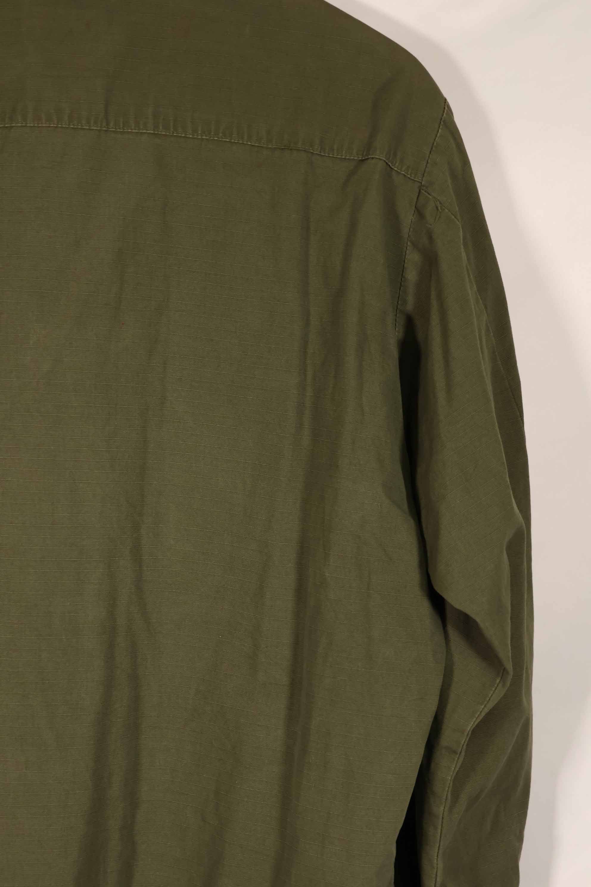 Real 1970 4th Model Jungle Fatigue Jacket M-S with patch marks, used.