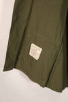 Real 1970 4th Model Jungle Fatigue Jacket M-S with patch marks, used.