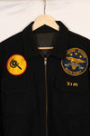 1987 large size US Navy USS SPIEGEL GROVE tour jacket.