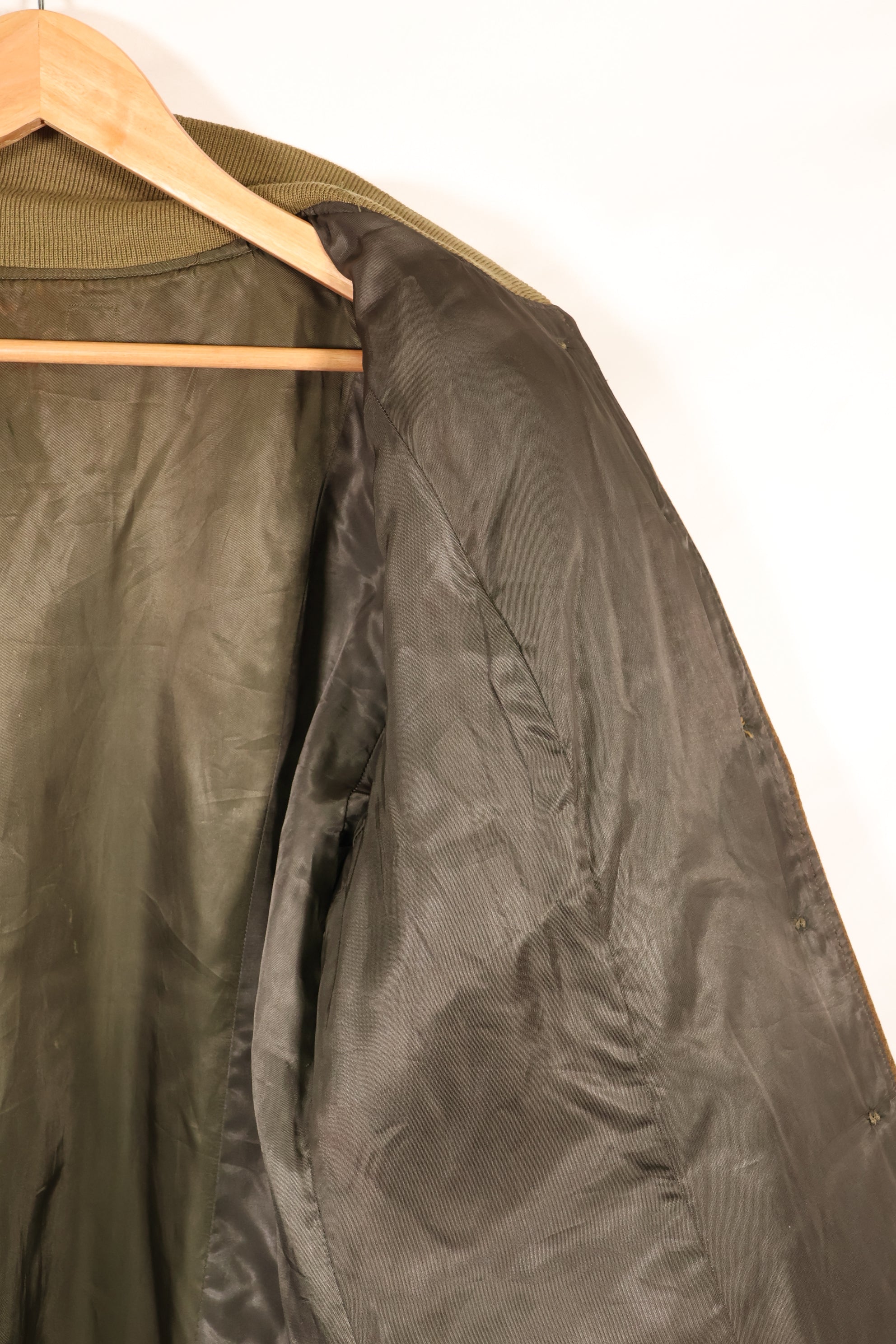 1940s WWII WAC U.S. Army Field Jacket Liner for Female Soldiers Used