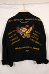 1987 large size US Navy USS SPIEGEL GROVE tour jacket.