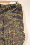 Estimated circa 1966; Privately sourced; Silver Tiger pattern; Tiger stripes; 2nd Model fatigue pants cut; Used