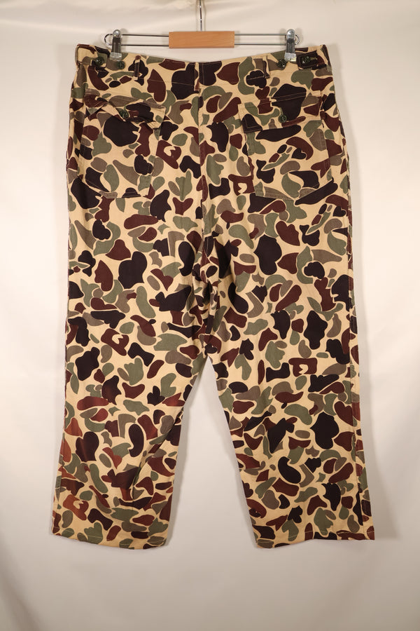 Mid-1960s; Size M–L; CIDG; Beogam Camo; Locally Made Frog Skin Camo; Oversized for the U.S. market; Used