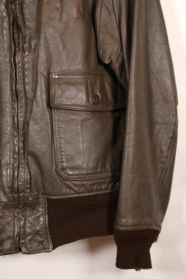 1970年代ロット　サイズ42　アメリカ海軍　G-1　フライトジャケット　中古品