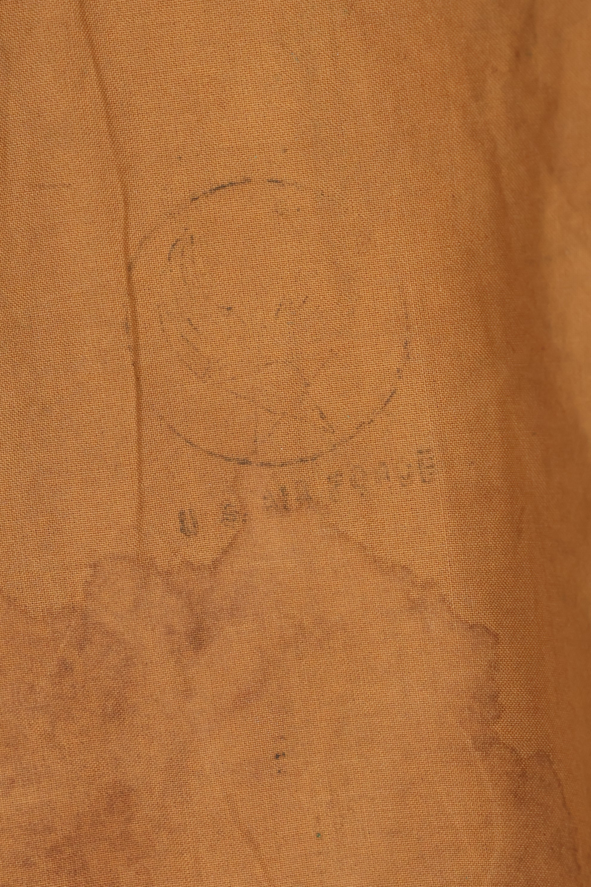 1940s size 42 WWII U.S. Army Air Corps USAAF A-2 flight jacket with name, used.