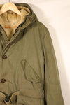 1940s MEDIUM M-1947 Field Parka, Army/Marine Corps, Shows Signs of Wear, Used