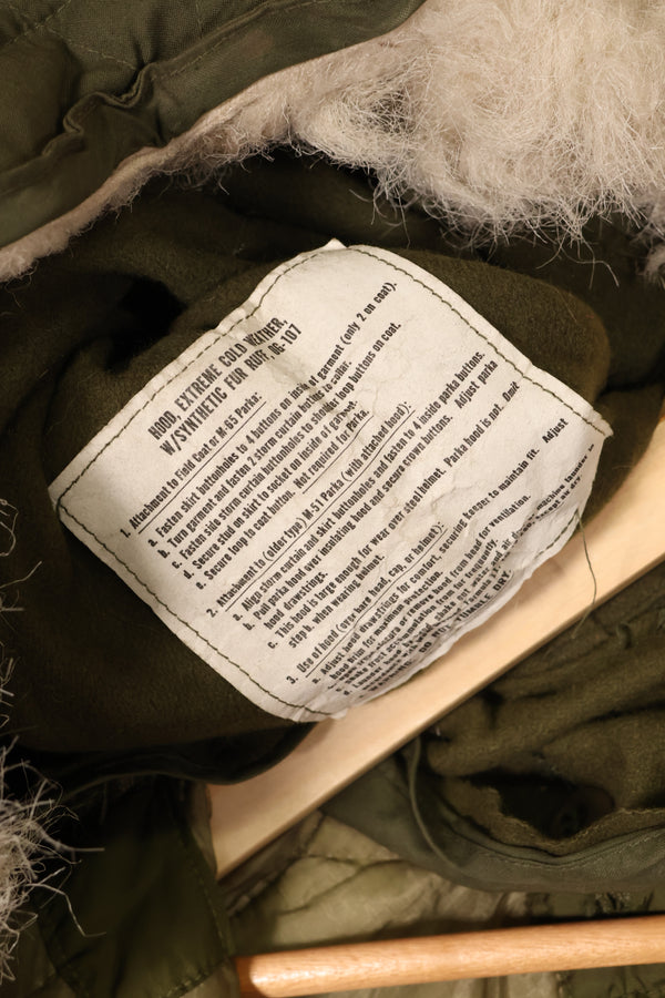 1985, 1973 Contracts — XS — U.S. Military — M65 Field Parka — Mix of Different Years — Used
