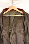 Early 1960s lot size 42 G-1 intermediates zone flight jacket, used.