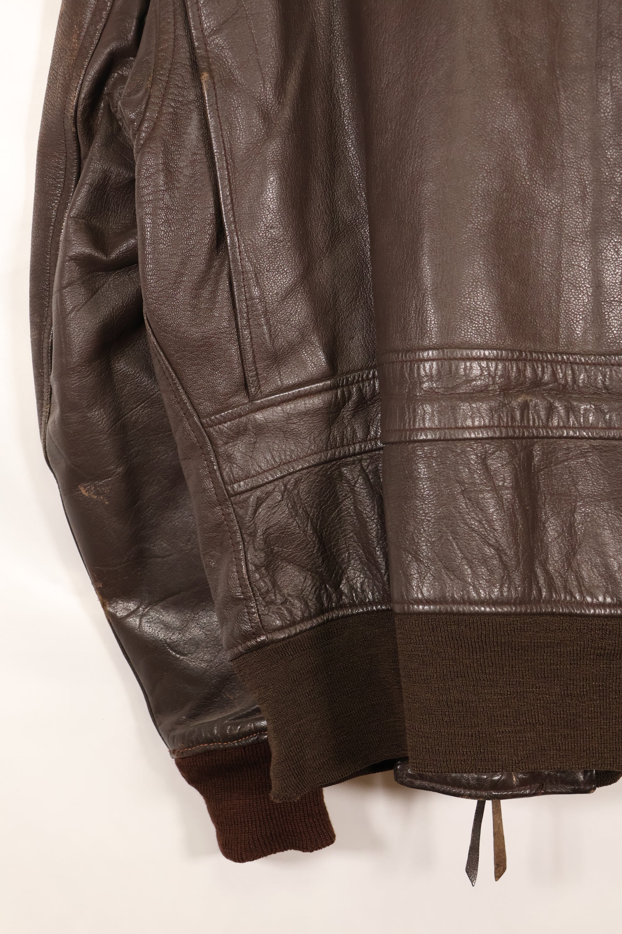 1970 contract size 42 G-1 flight jacket USS AMERICA with patch, used.