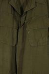 Real unknown year of manufacture 3rd Model Jungle Fatigue Jacket, no size tag, used.