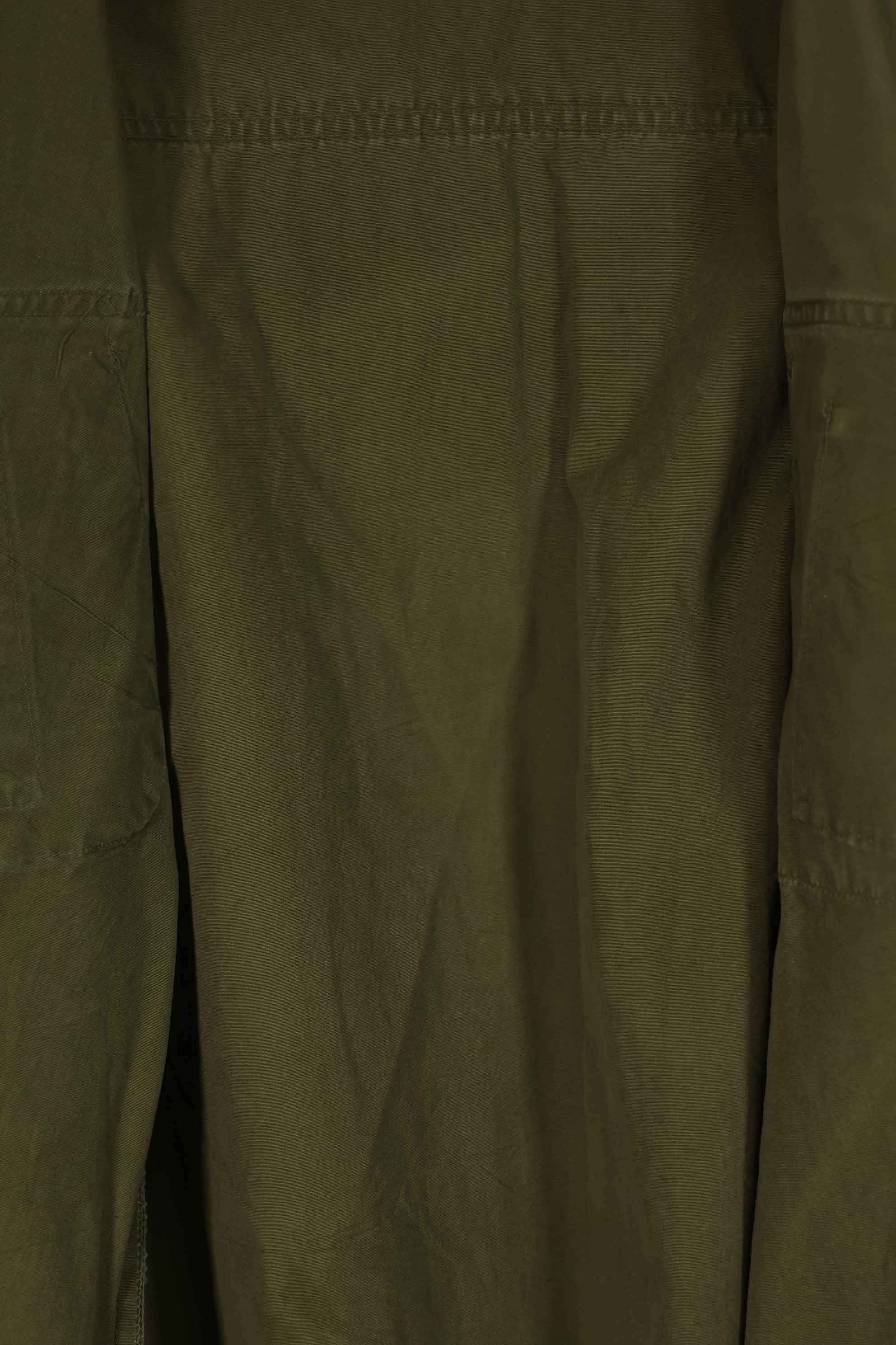 Real unknown year of manufacture 3rd Model Jungle Fatigue Jacket, no size tag, used.