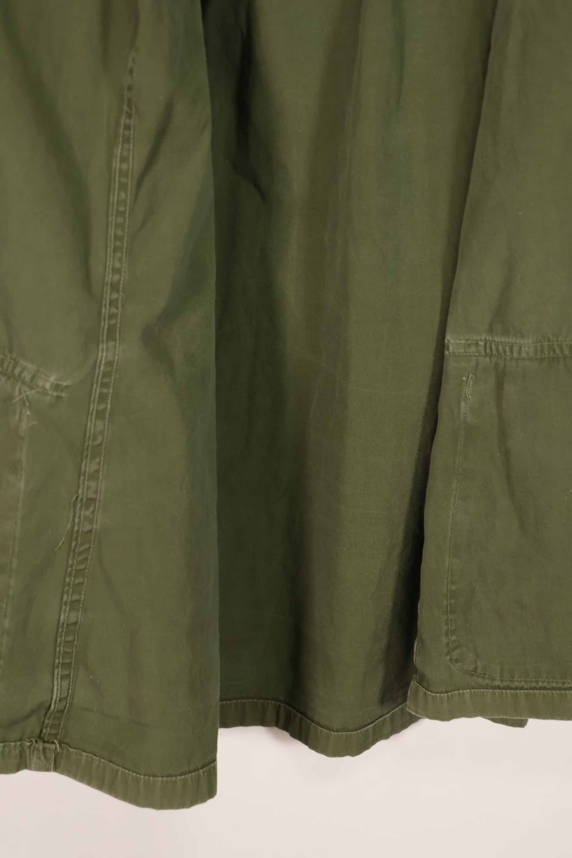 Real 3rd Model Jungle Fatigue Jacket manufactured circa 1966-67 2nd Model eclectic S-L used