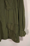 Real 1967 3rd Model Jungle Fatigue Jacket M-R with patch on back, used.