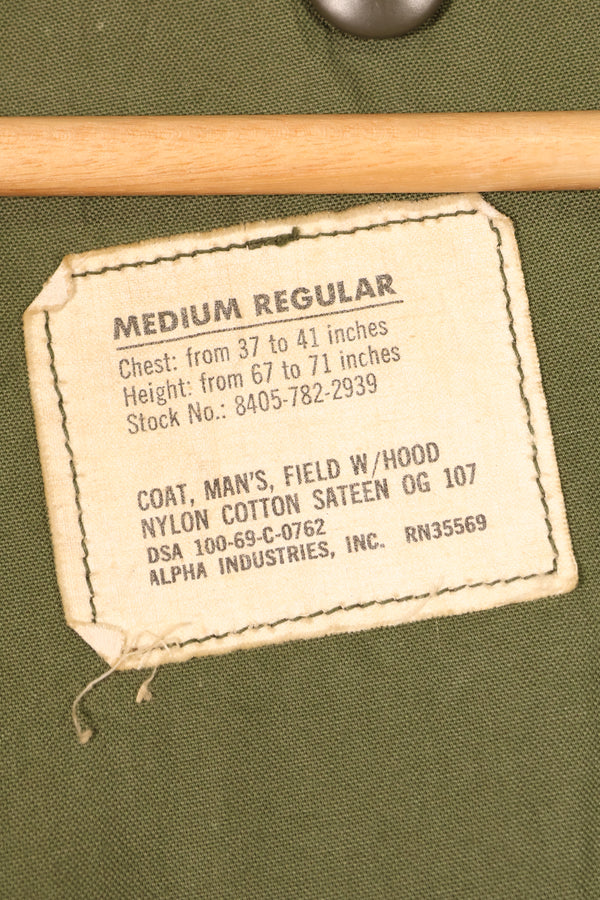 1969 Contract M-R 2nd Model M65 Field Jacket—Used