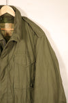 1969 Contract X-L-R M65 Field Jacket, 2nd Model; 1981 Contract, with Liner; Used