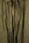 1969 Contract X-L-R M65 Field Jacket, 2nd Model; 1981 Contract, with Liner; Used