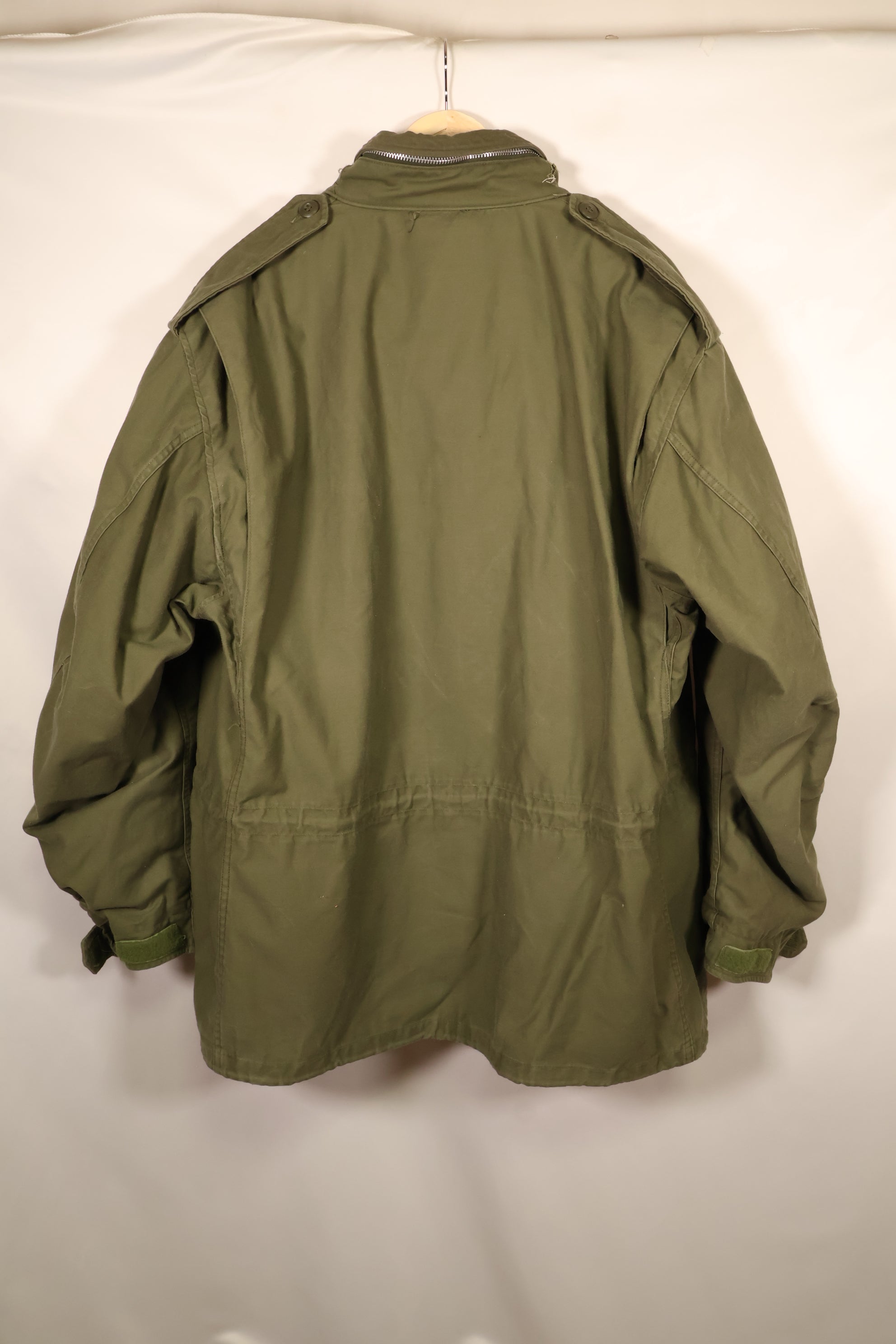 1969 Contract X-L-R M65 Field Jacket, 2nd Model; 1981 Contract, with Liner; Used