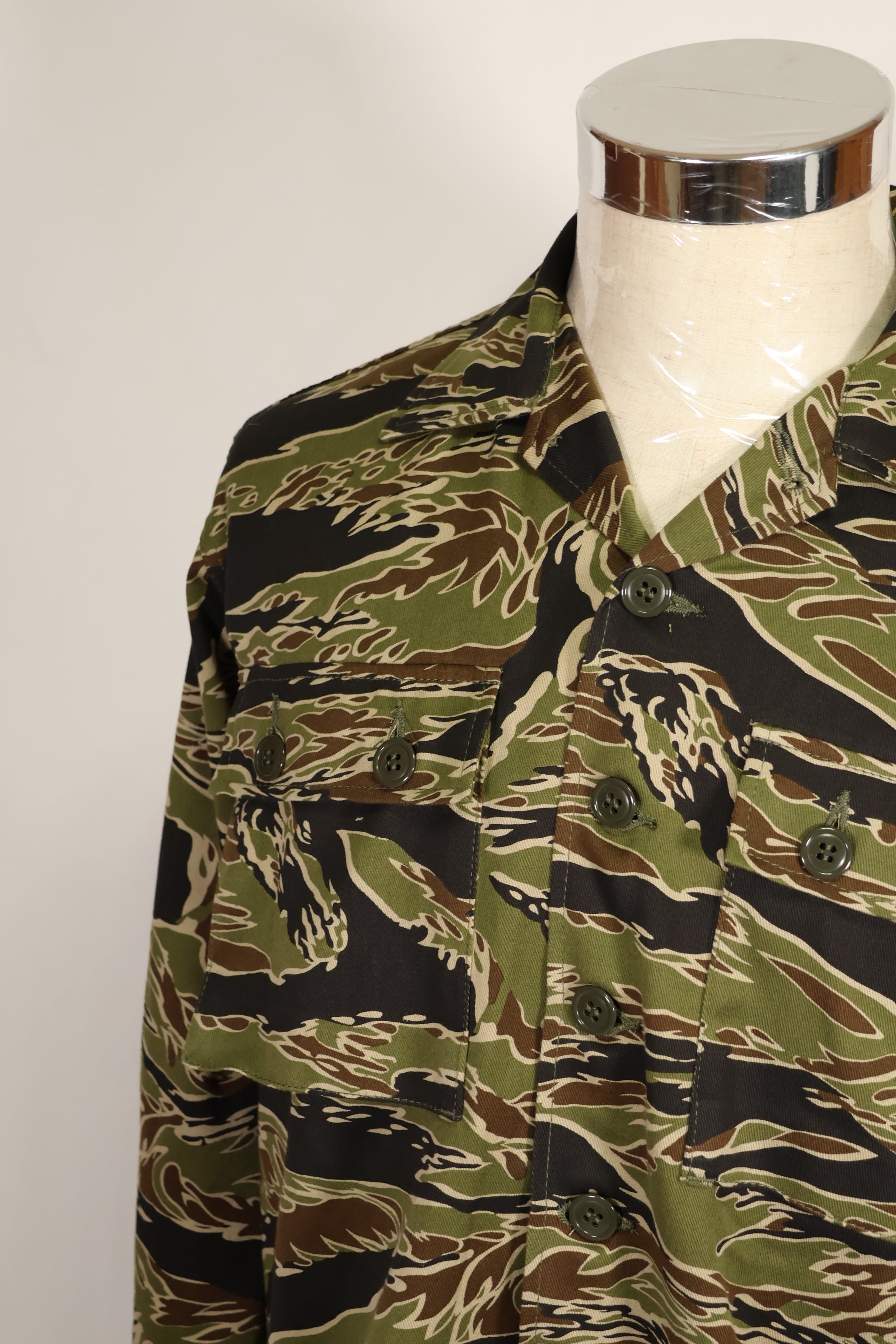 MILITARIA 1911 Reproduced Early Gold Tiger Stripe Shirts US-Cut [Scheduled for delivery in early July 2024]