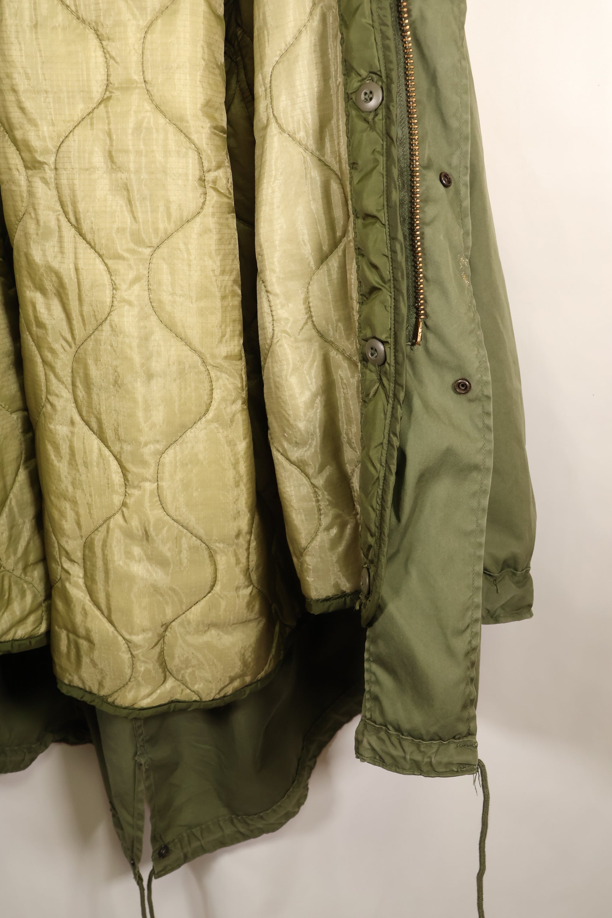 1970s Lot Mix M-R M65 Field Parka Fishtail Brass Zipper Used