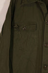 Real early 1960s US Army OG-107 utility shirt, no size tag, used, C