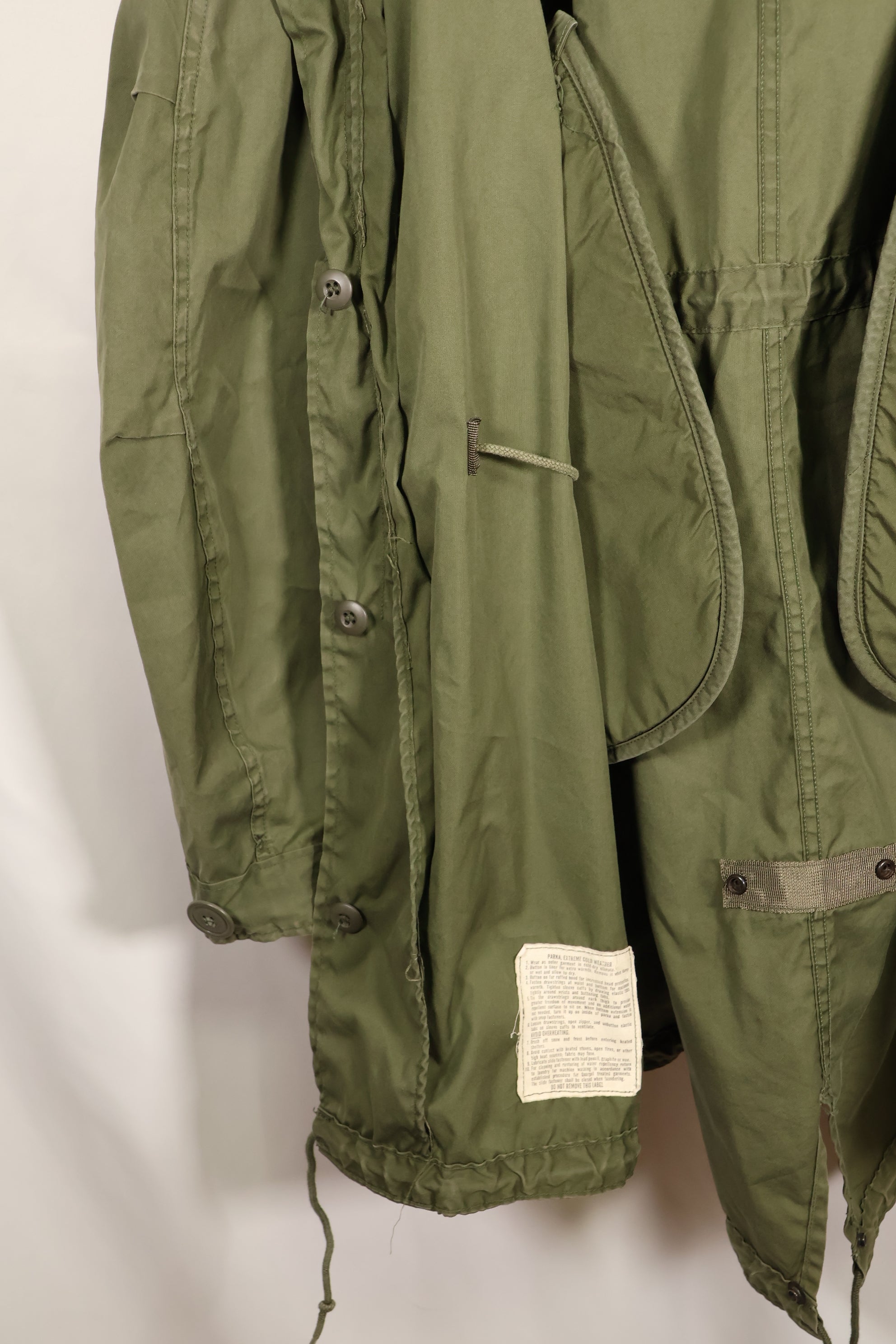 1970s Lot Mix M-R M65 Field Parka Fishtail Brass Zipper Used