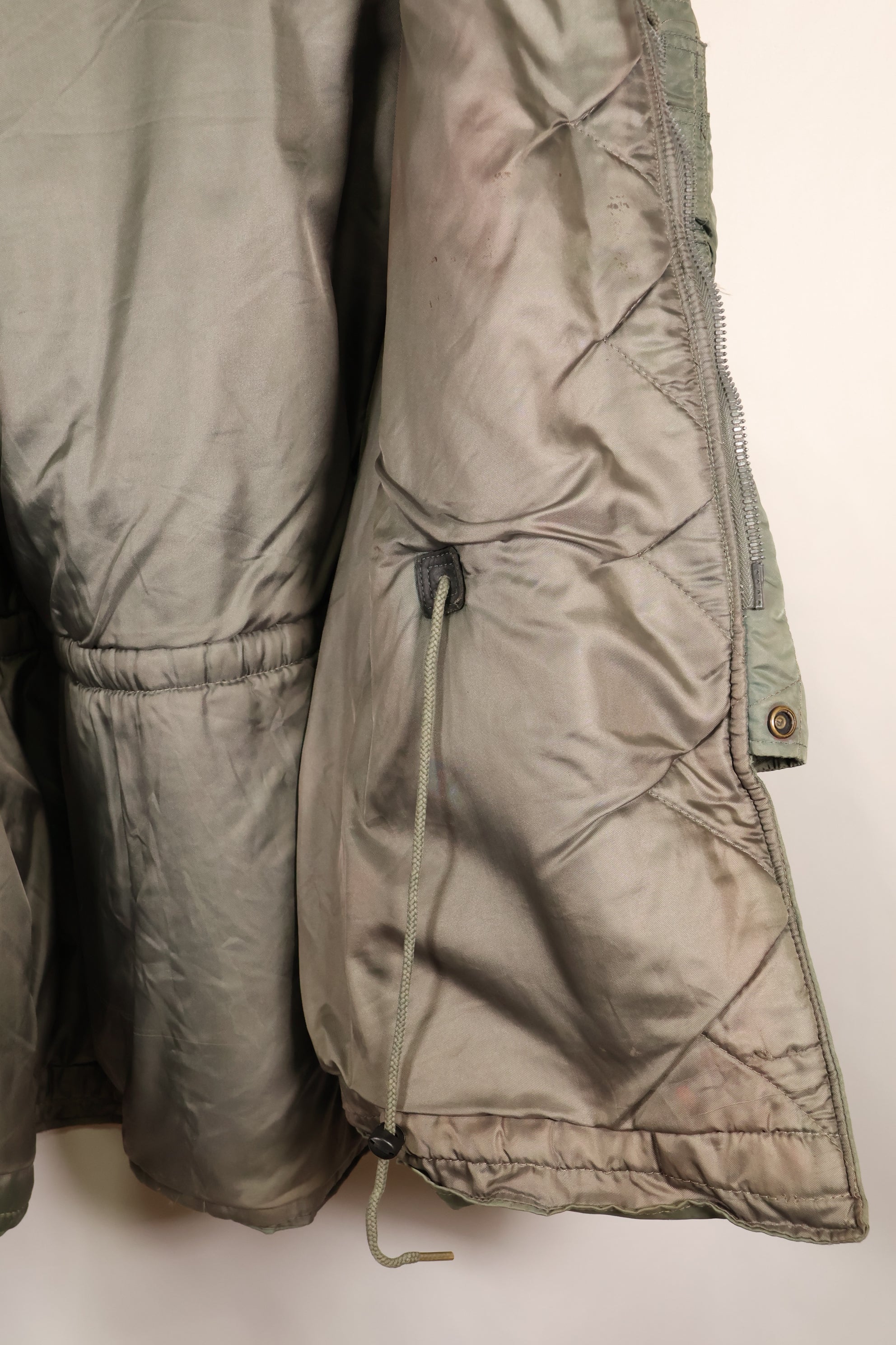 1950's LARGE USAF USAF N3-B Flight Jacket, Used, Stenciled