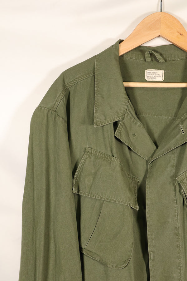 1967 Contract L-R Non Ripstop 3rd Model Jungle Fatigue Jacket Used