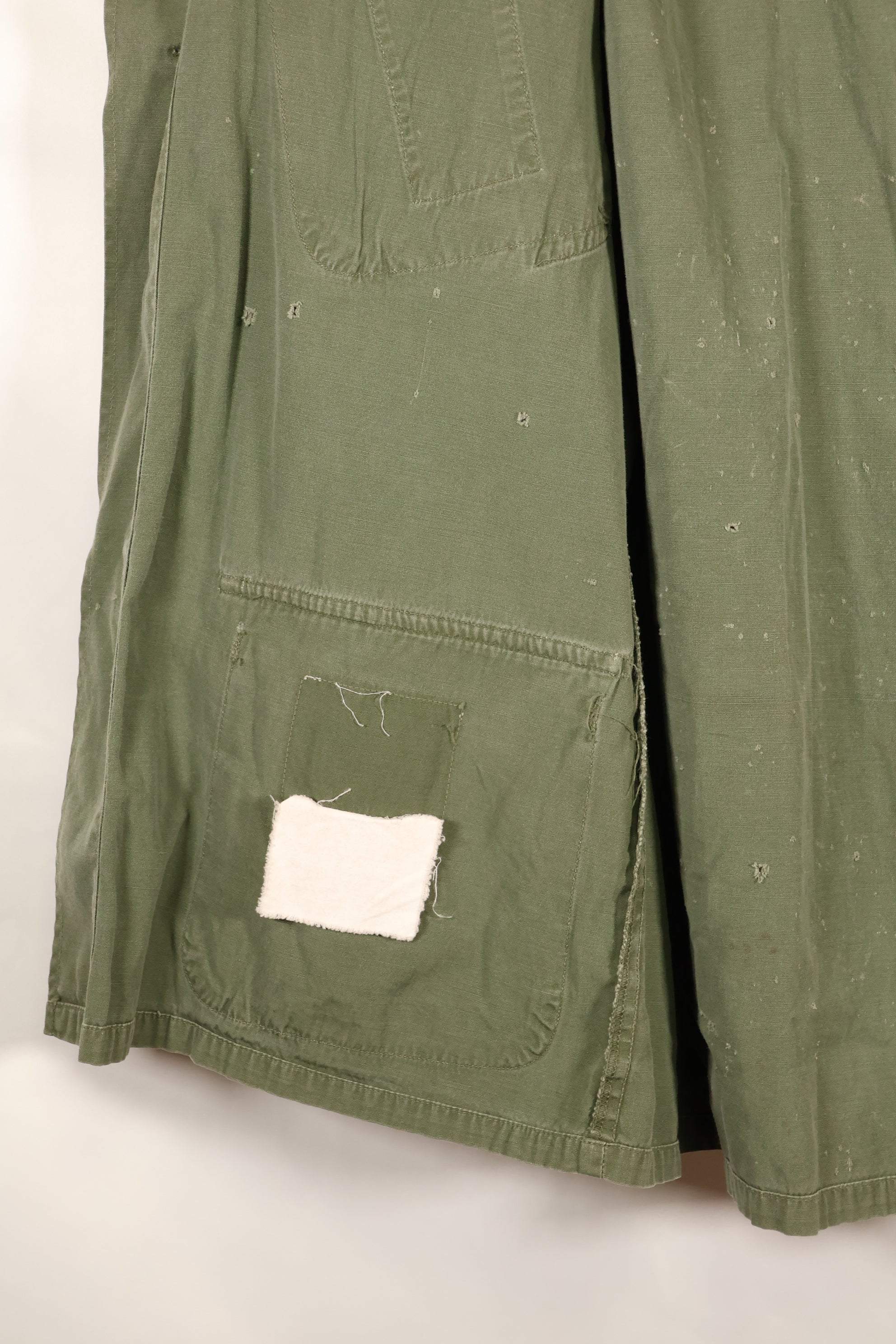 1967 Contract M-S Non Ripstop 3rd Model Jungle Fatigue Jacket with Tape Used