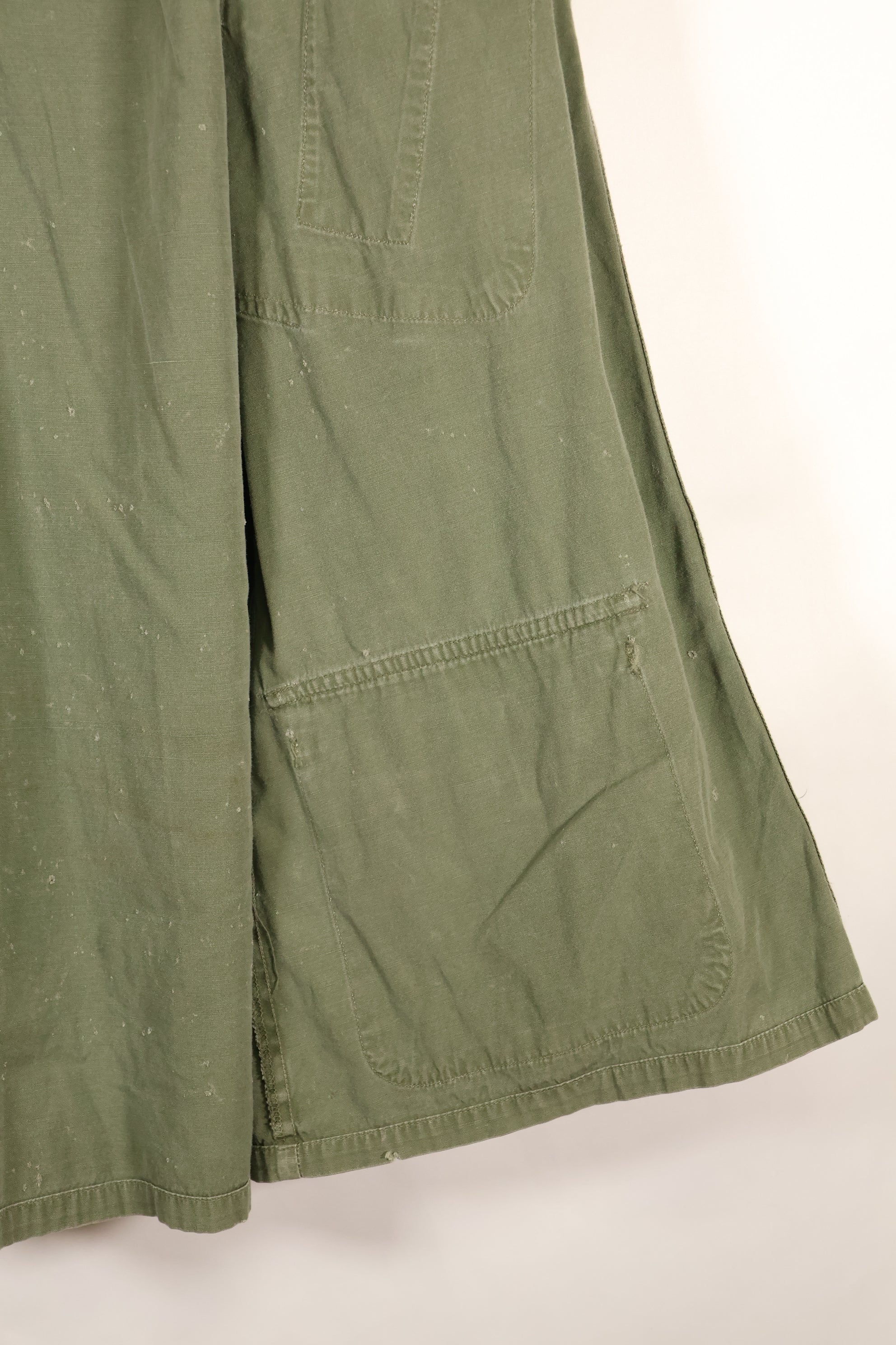 1967 Contract M-S Non Ripstop 3rd Model Jungle Fatigue Jacket with Tape Used