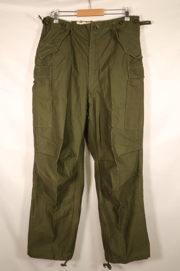 1952 Contract, M-L, U.S. Military, M-1951 Field Pants, M51 Pants, Used