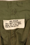 Late 1960s, S-R, U.S. Army, 4th Model Jungle Fatigue Pants, in good condition, almost unused
