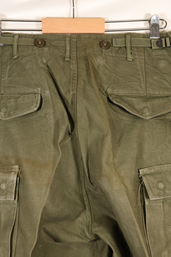 1950s S-R M51 cotton field pants, used.