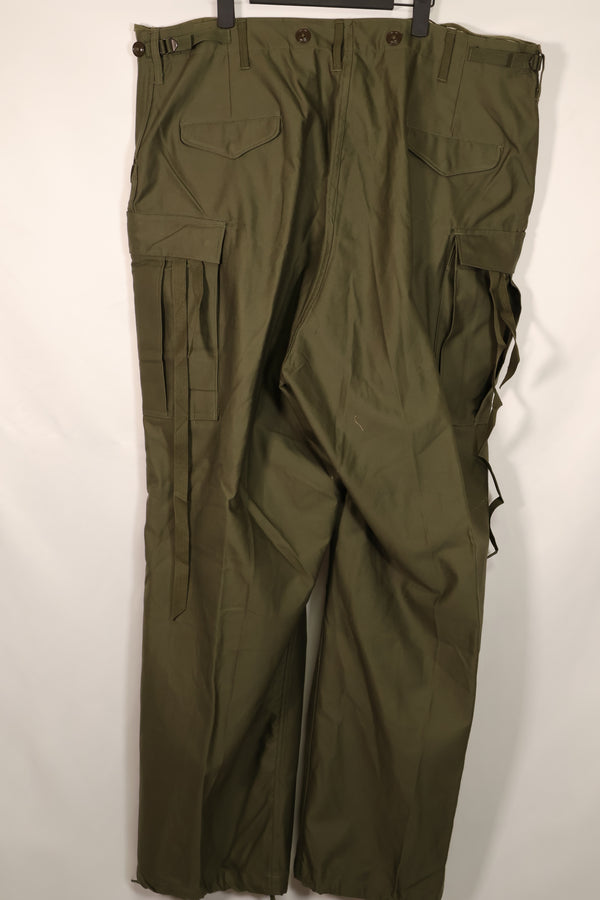 Real 1951 M51 cotton field pants X-Large-Long, dead stock, never used.