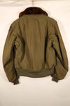 1940s, Size 38, U.S. Army Air Forces (USAAF) B-15 Flight Jacket, with elevator modifications, in good condition