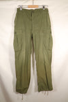 1963 contract, estimated XS 1st Model Jungle Fatigue pants, used with strong signs of use.