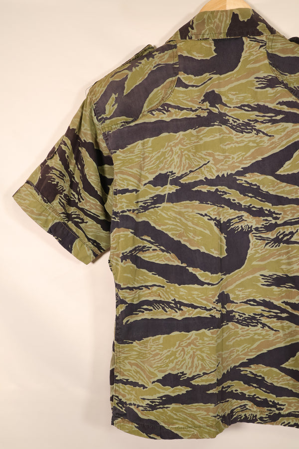 1970, Estimated Size S–M, U.S. Navy Military Advisory Group, Advisor, VNMC 4th Tiger Stripe Set, Used