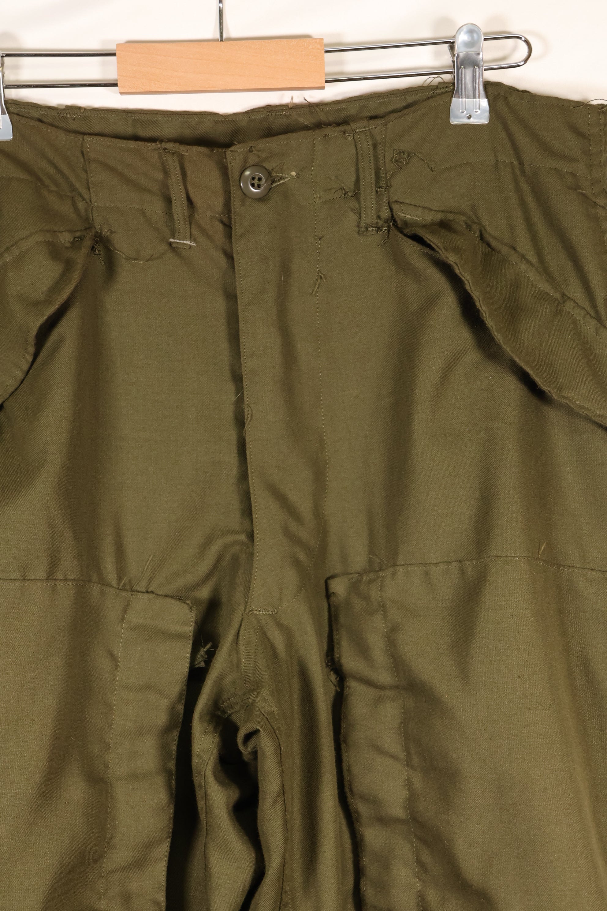 Early 1970's M-L pilot fireproof pants, size tag missing, used.