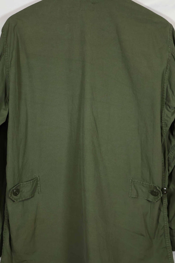 Early 1960s 1st Model Jungle Fatigue Jacket, tags unreadable, used.