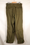 Early 1970's M-L pilot fireproof pants, size tag missing, used.