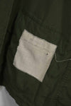 Early 1960s 1st Model Jungle Fatigue Jacket, tags unreadable, used.