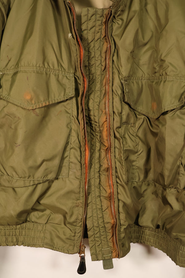 1970s—Estimated Size 44 or LARGE—U.S. Navy WEP Jacket—G-8 Flight Jacket—Used