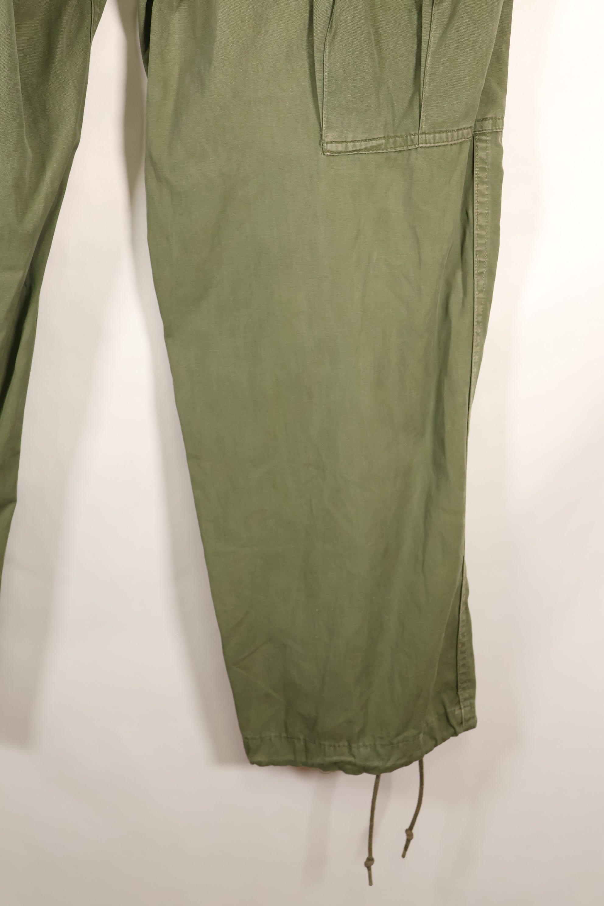 1964 Contract S-S 1st Model Jungle Fatigue Pants, Film Company Release, Faded, Used