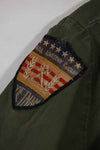 Real U.S. Navy Naval Advisory Group Advisor Worn 4th Model Jungle Fatigue Jacket