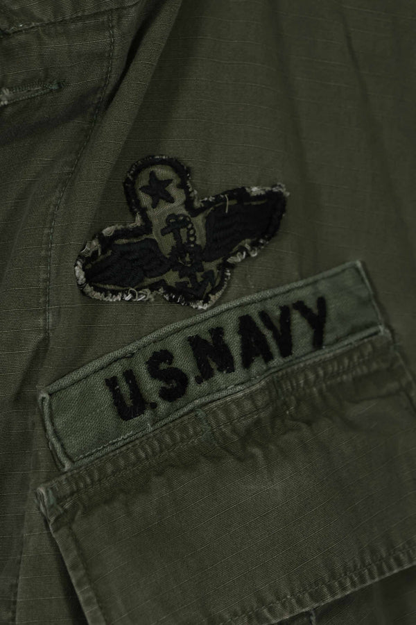 Real U.S. Navy Naval Advisory Group Advisor Worn 4th Model Jungle Fatigue Jacket